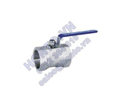 Van bi inox 1PC nối ren công nghiệp Van bi inox 1PC nối ren công nghiệp