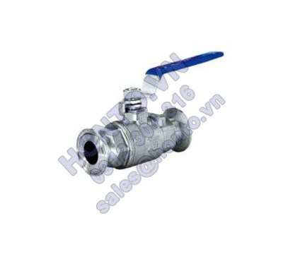 Van bi inox 2PC nối Clamp công nghiệp Van bi inox 2PC nối Clamp công nghiệp