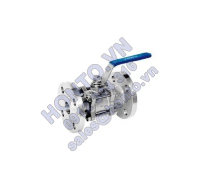 Van bi inox 3PC nối bích công nghiệp Van bi inox 3PC nối bích công nghiệp
