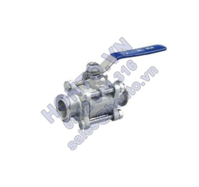 Van bi inox 3PC nối clamp công nghiệp Van bi inox 3PC nối clamp công nghiệp